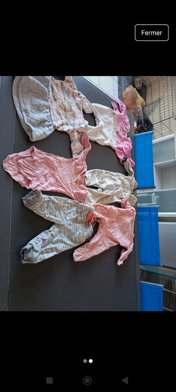 Lot vêtements fille