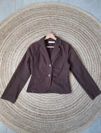 Veste blazer marron Cache Cache T36