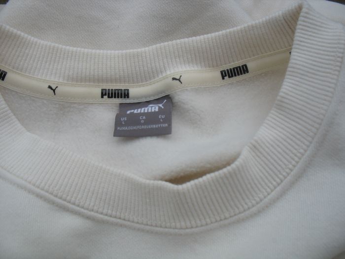 JOGGING 2 PCS : SWEAT SHIRT + PANTALON ÉCRU "PUMA" - TAILLE L - n°01 - photo numéro 6