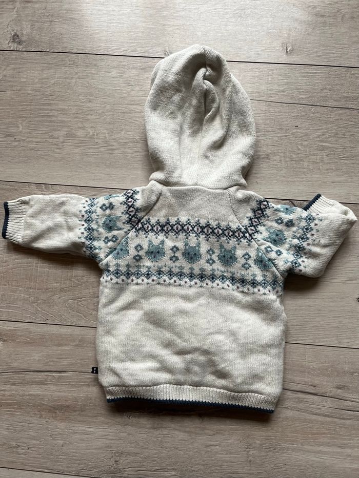 Gilet zippé obaibi 6 mois - photo numéro 5