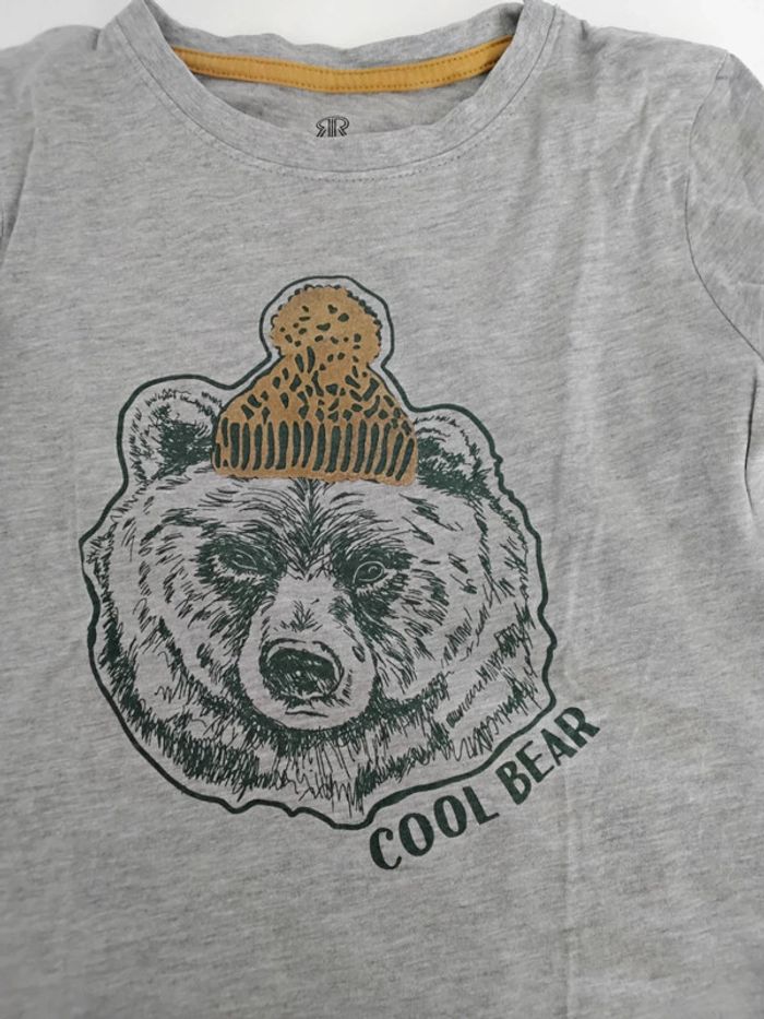 T-shirt manches longues garçon 8 ans la redoute - photo numéro 2