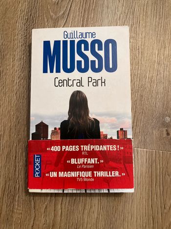 Guillaume MUSSO -central Park
