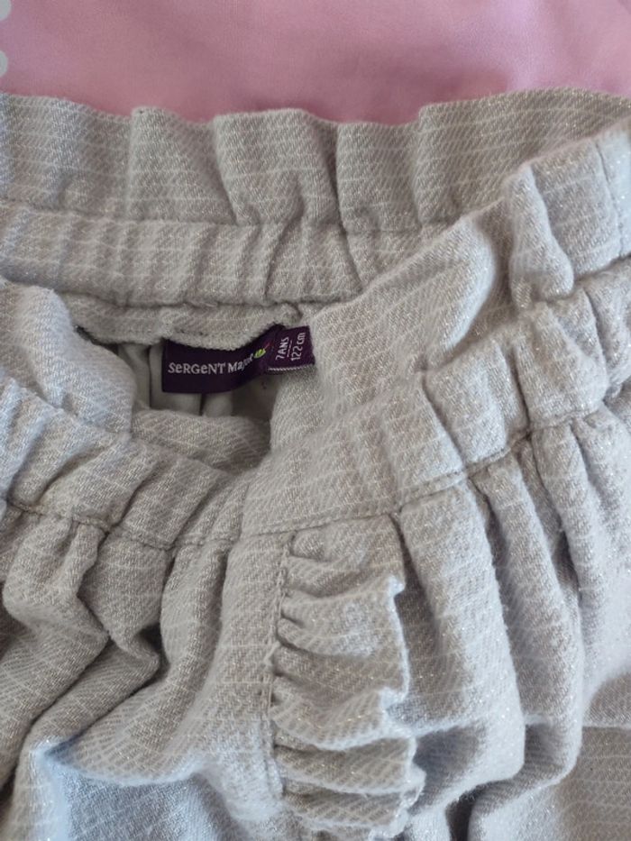 Jupe grise d'hiver avec bretelles Sergent major - photo numéro 3