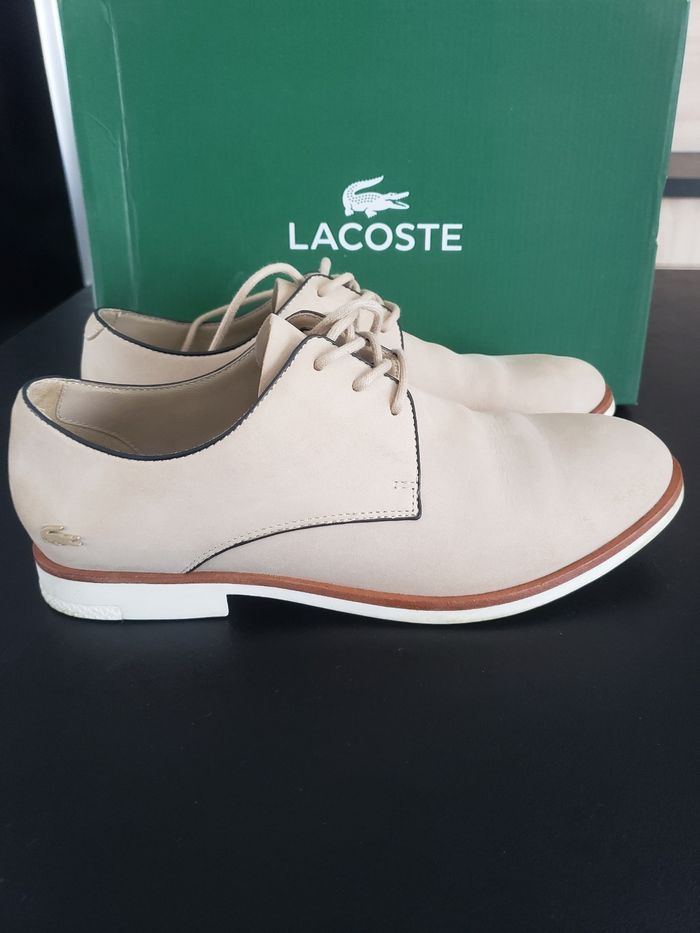 Chaussure ville lacoste