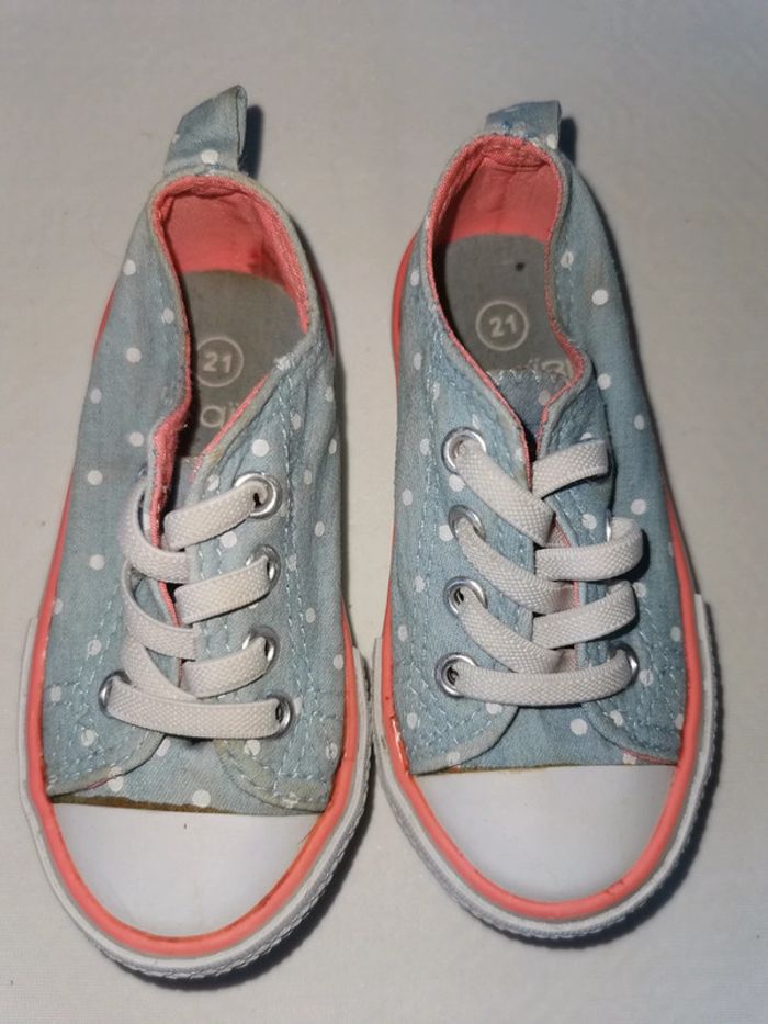 Baskets bébé fille 21