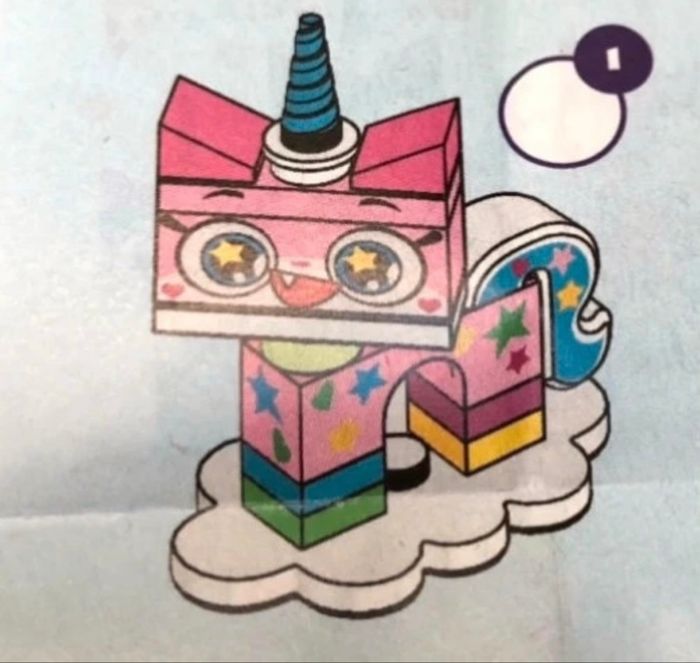 Lego Série 1 Unikitty (Réf. 41775) - Licorne nº1 Arc-en-Ciel - photo numéro 5