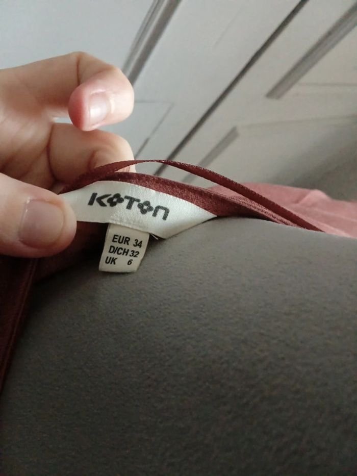 Robe manche courte koton taille 34 - photo numéro 4