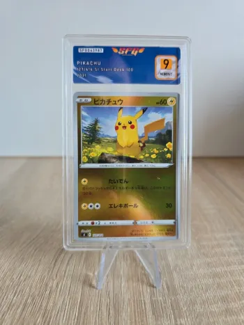 Carte gradée SFG Pikachu 9