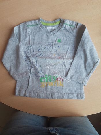 Tee-shirt manches longues 18 mois