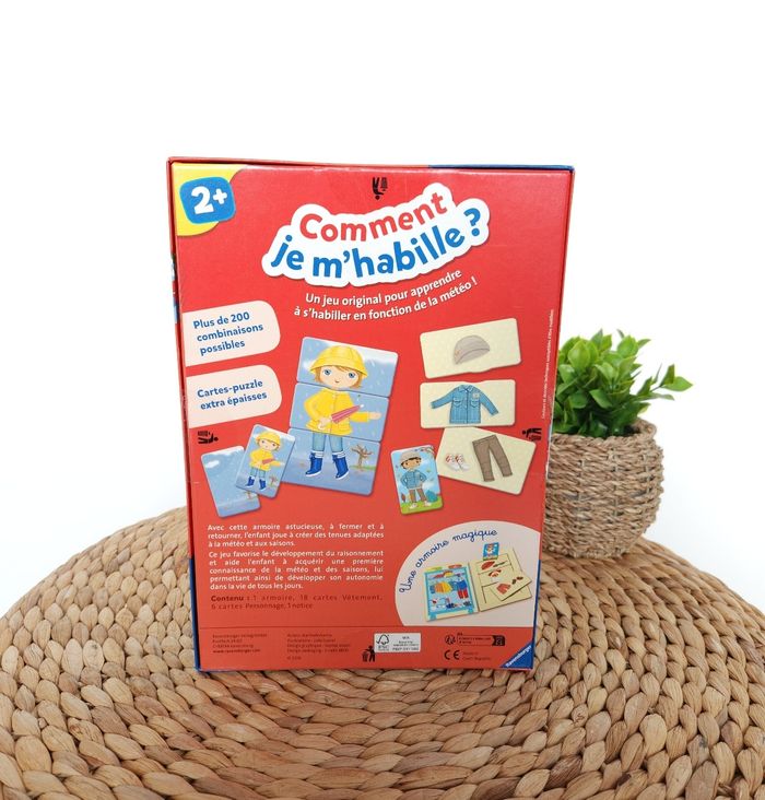 Jeu Éducatif Comment je m'habille Ravensburger - photo numéro 3