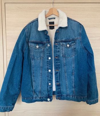 Veste en jean molletonné