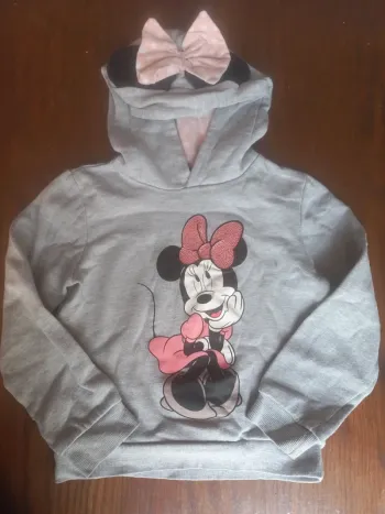 Pull/sweat à capuche Minnie 6/7ans 122cm Disney-Primark