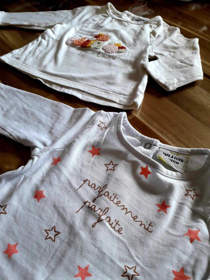 7 haut manches longues Tape à l'oeil - photo numéro 2