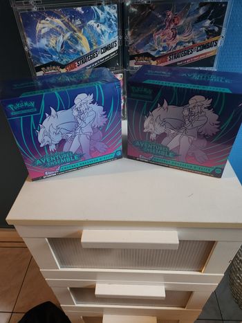Pokémon ETB Ev9 aventures ensemble