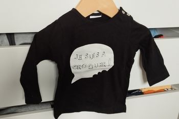 T-shirt ML garçon 6 mois