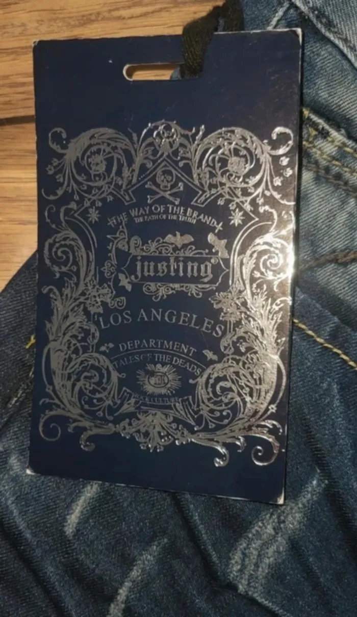 Jeans homme neuf Justing effet usé - photo numéro 9