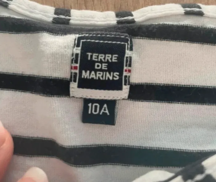 T-shirt marin à rayures - photo numéro 5
