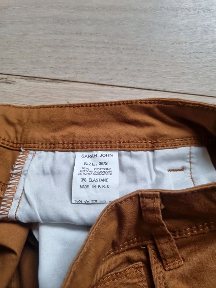 Pantalon camel Sarah John 36 - photo numéro 7