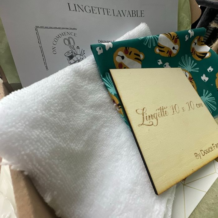 Kit couture lingettes lavables - photo numéro 4