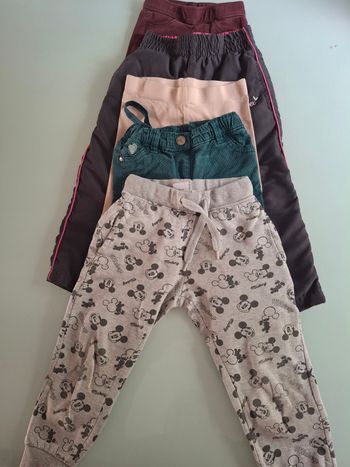 Lot de 5 pantalons/leggins 3 ans