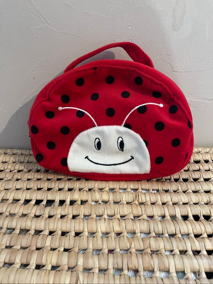 Trousse de toilette coccinelle enfant