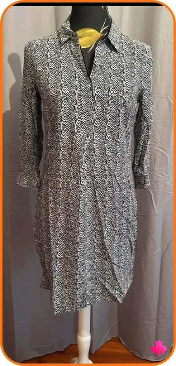 🌷robe noir et blanche🌷