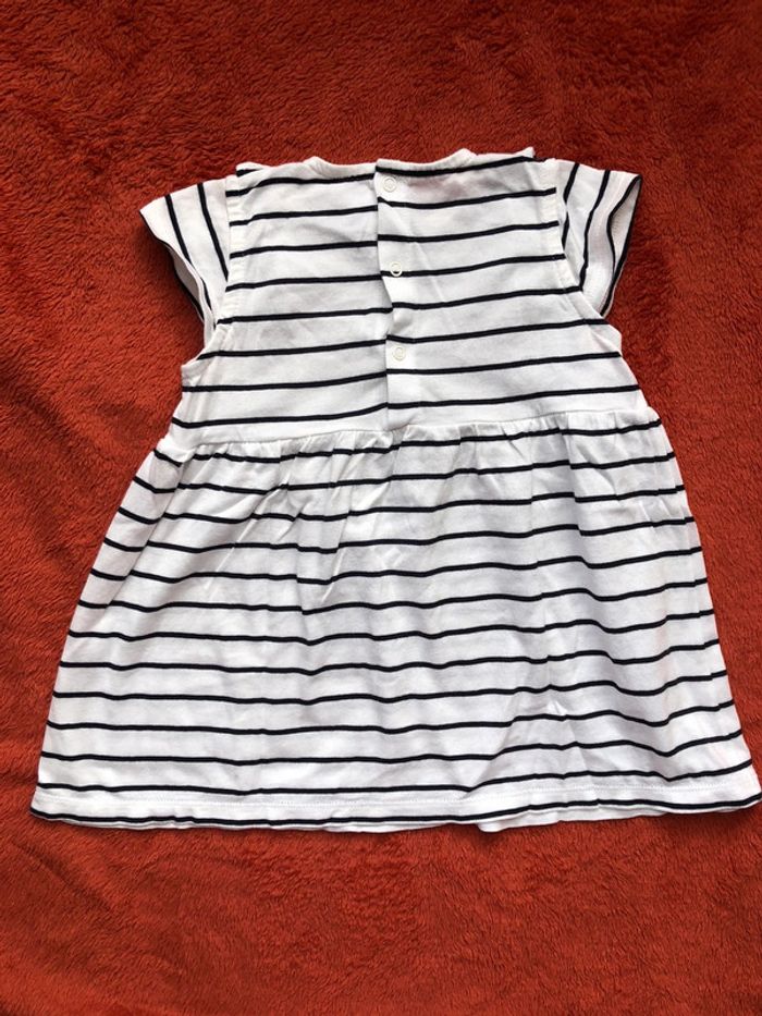 Robe marinière Petit Bateau - 12 mois - photo numéro 4