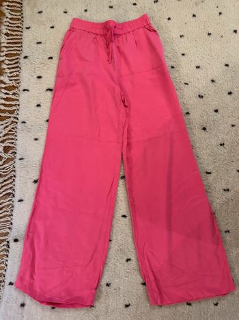Pantalon large rose Promod taille 36
