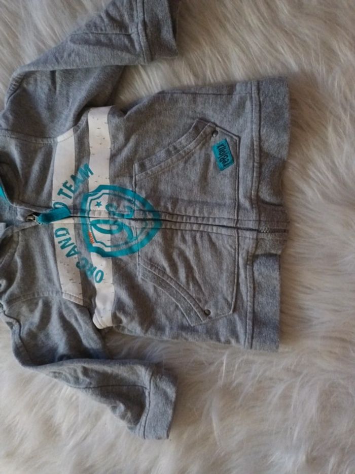 Gilet zippé a capuche 9mois - photo numéro 5