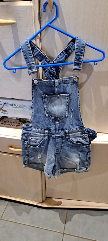 Combi-short femme taille s