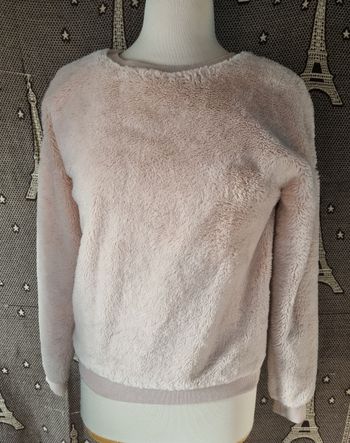 Pull rose doux et chaud taille XS