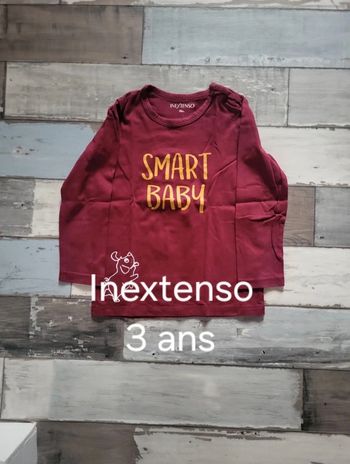 Tee-shirt "Inextenso" 3ans