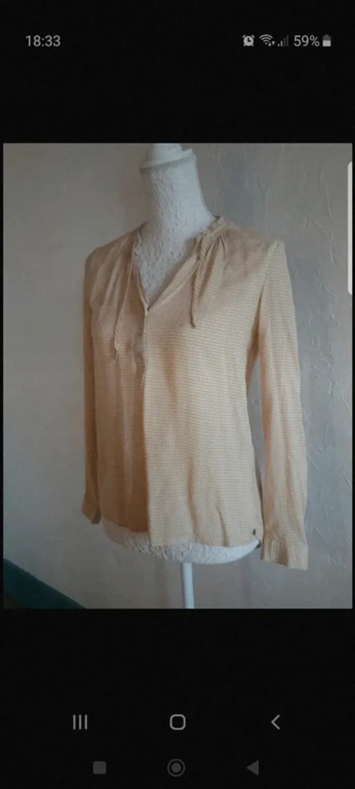 Lot tee shirt et blouse bonobo - photo numéro 5