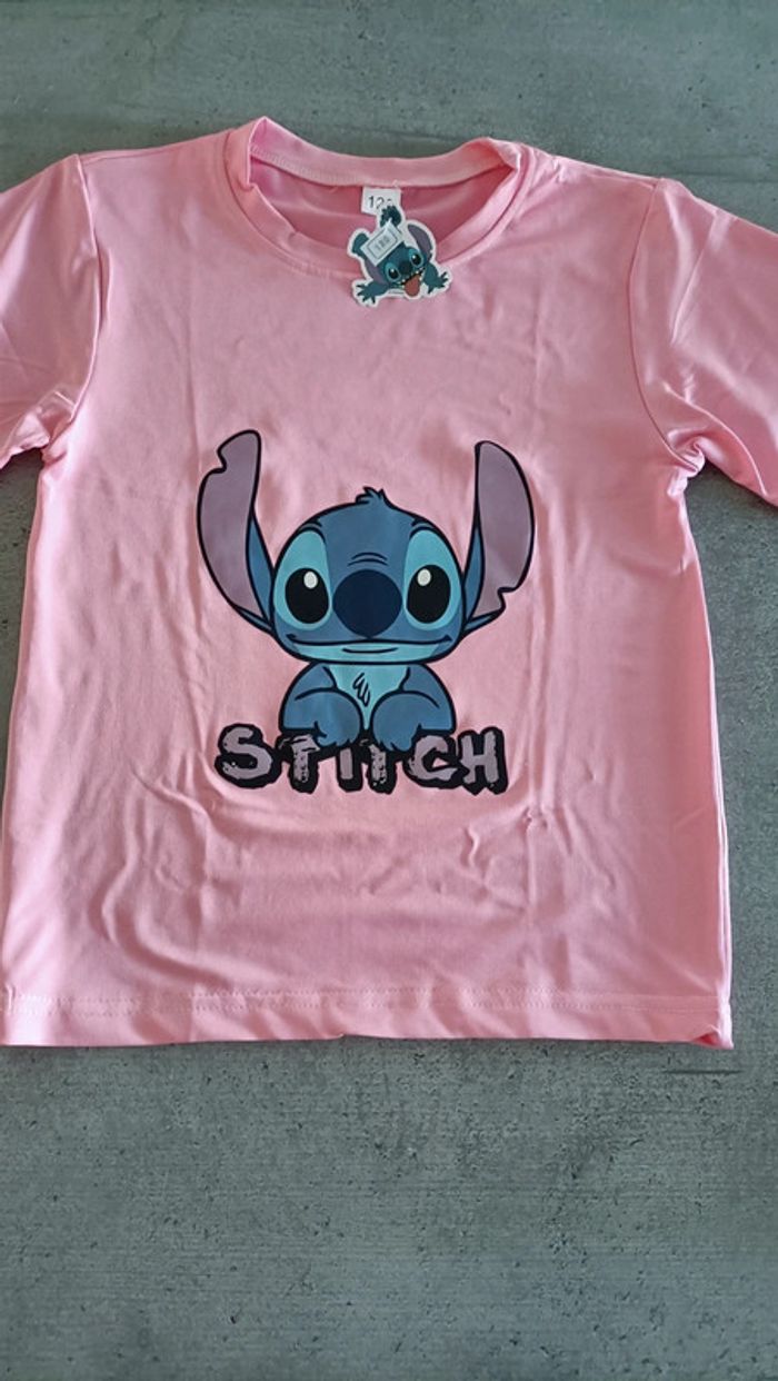 Tee shirt Stitch neuf taille 110 - photo numéro 2