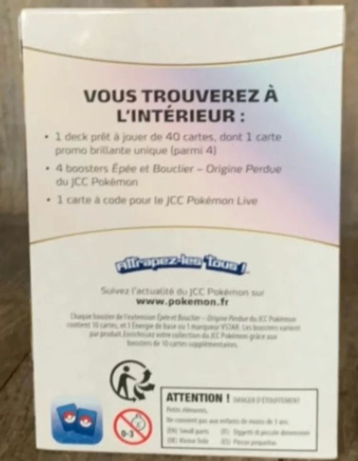 Kit d'avant première pokémon EB11 Origine perdues - photo numéro 2