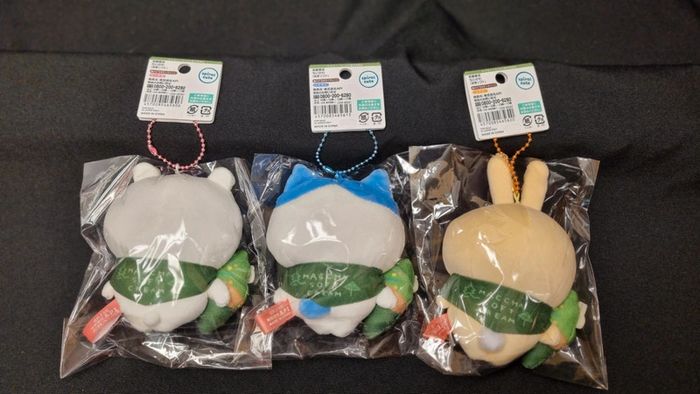Set officiel de 3 Peluches Chiikawa Hachiware Usagi Special Edition Kyoto Matcha - Japon - photo numéro 5