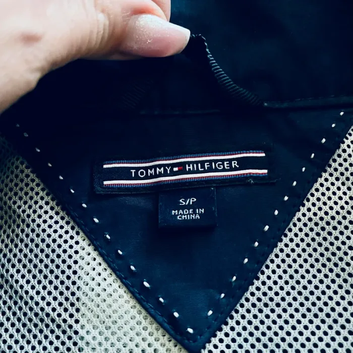 Très beau manteau long/parka bleu marine Tommy Hilfiger pour femme, taille S - photo numéro 3