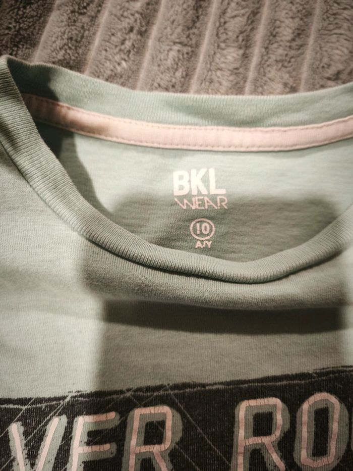 Tee-shirt Garçon Bleu 10 ans - photo numéro 2
