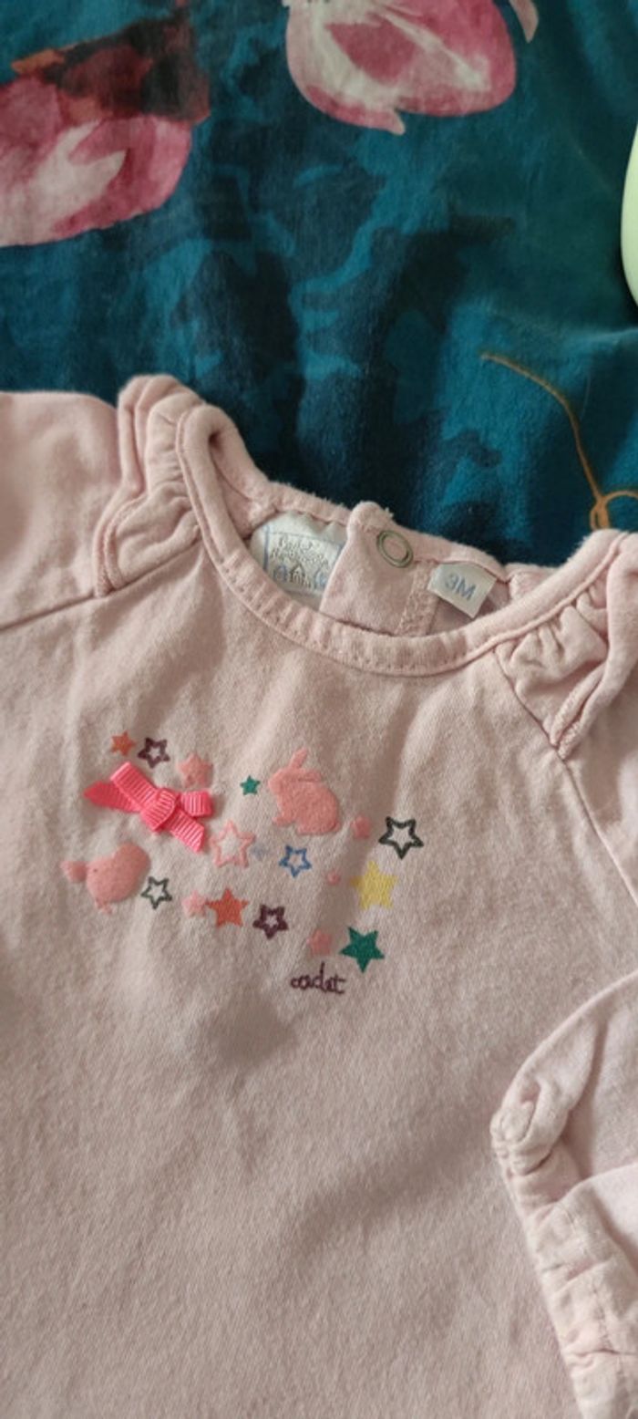 T-Shirt Manches Longues 3 Mois - photo numéro 3