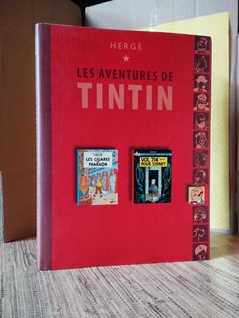 Les aventures de Tintin club France loisirs 2007 Casterman