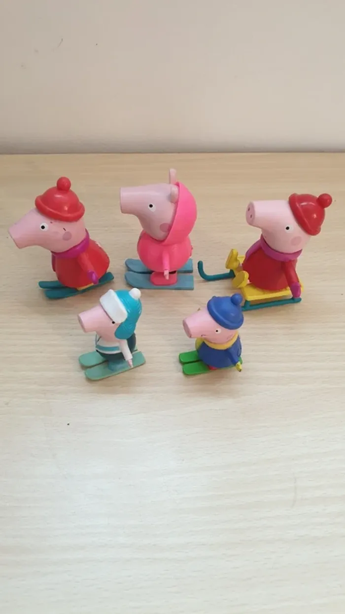 Lot peppa pig ski - photo numéro 2