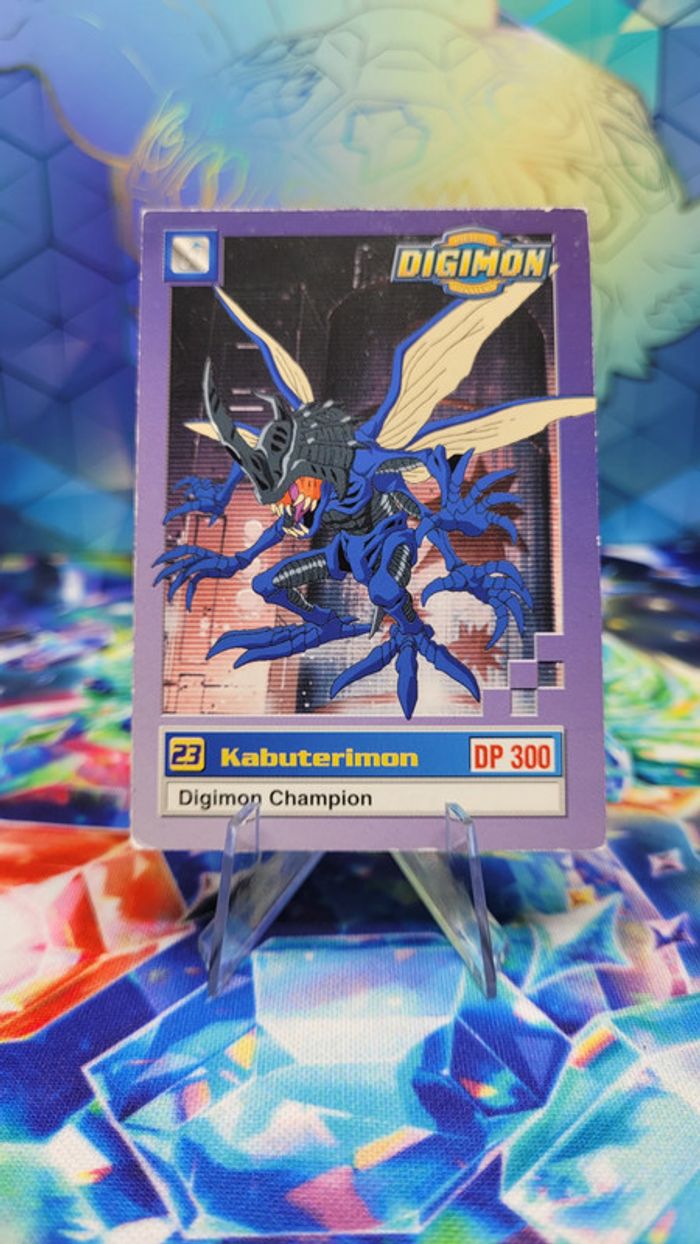 Carte Digimon Kabuterimon 25/34 Édition Série TV