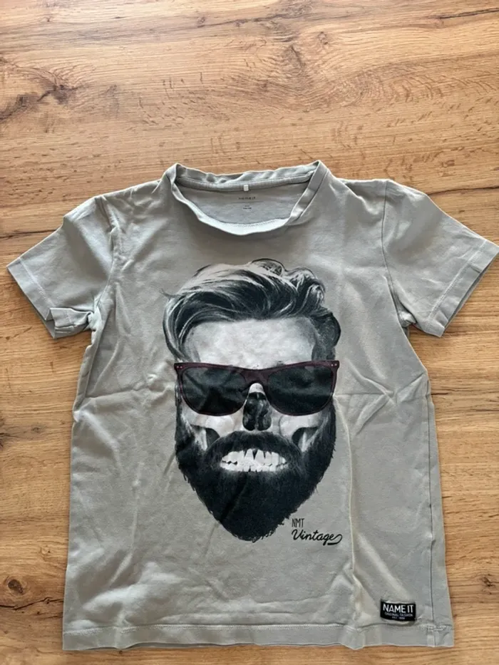 T-shirt Name it garçon gris 9 10 ans