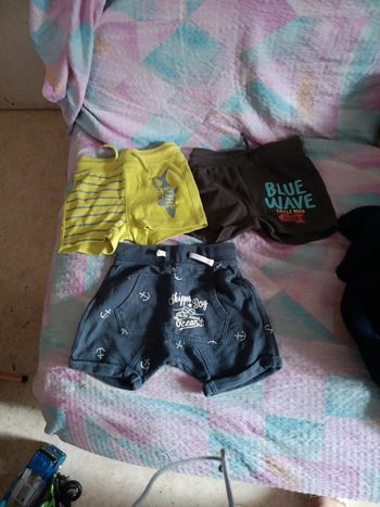 Lot short 3 ans kiabi