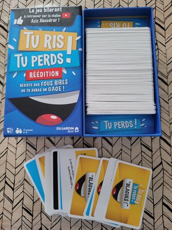 Jeu société tu ris tu perds