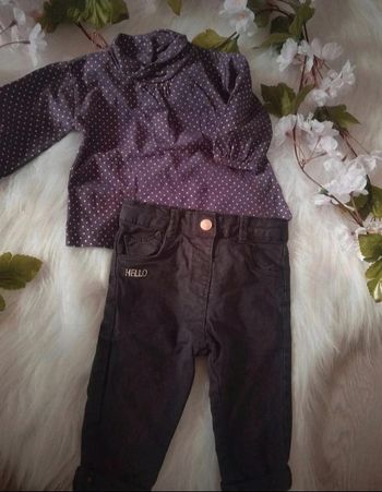 Ensemble fille 3mois