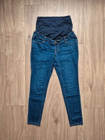 Jean grossesse bleu foncé skinny gémo