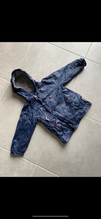 Manteau mixte style marin 4 ans