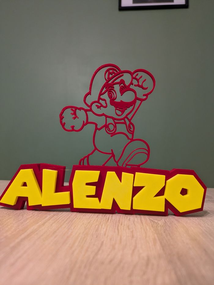 Figurine Personnalisé Thème Mario - photo numéro 2