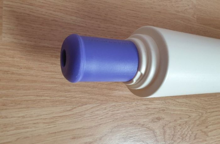 Rouleau à pâtisserie Tupperware neuf blanc bleu/violet - photo numéro 3
